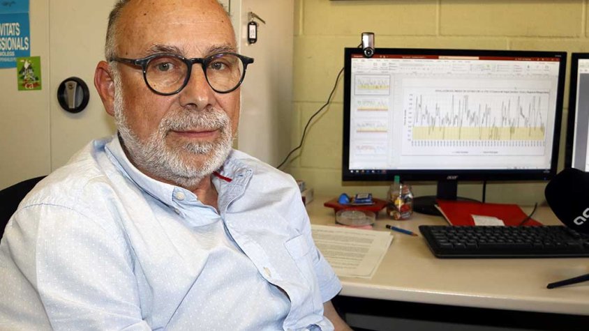 El Doctor en Ciències Biològiques, profesor de la UdL, Antoni Palau