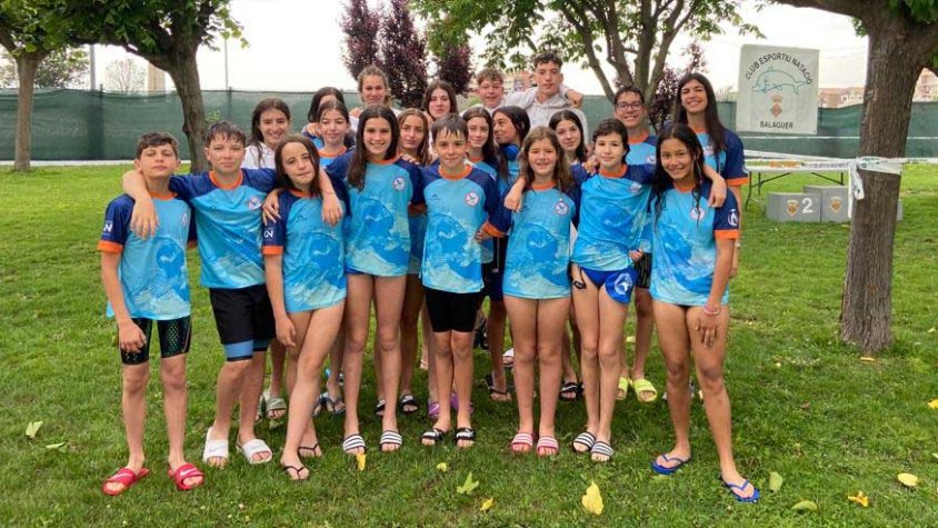 Nedadors del club a Balaguer