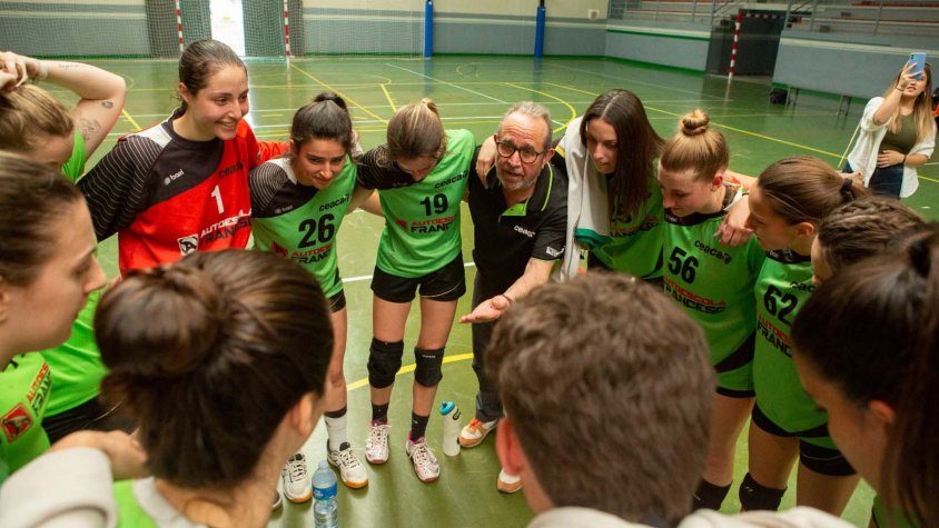 Un moment d'un dels partits