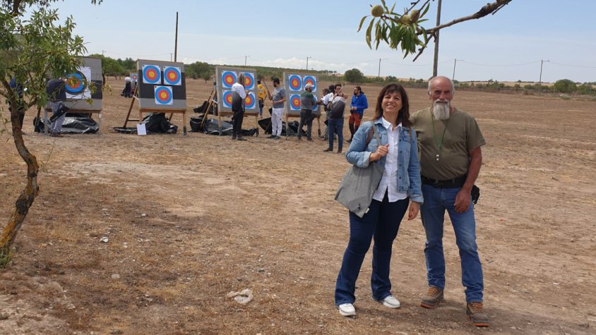 Alba Pijuan assisteix al final de curs del Club de Tir a l’Arc