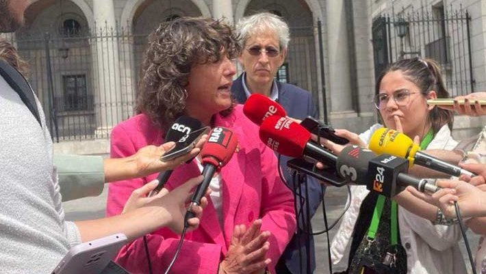 Jordà després de reunir-se amb la ministra Teresa Ribera