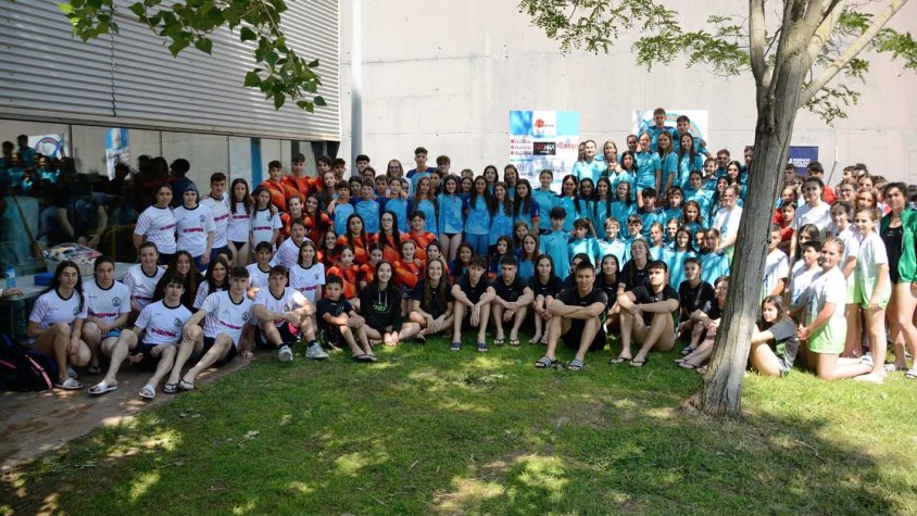 Nedadors participants en el 10è Trofeu Ciutat de Tàrrega