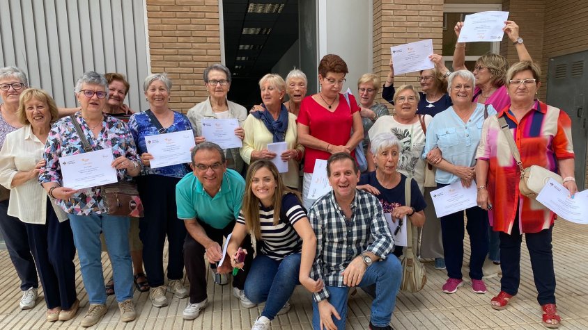 Els participants al taller