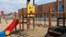 Vilagrassa estrena un parc infantil vora la nova escola