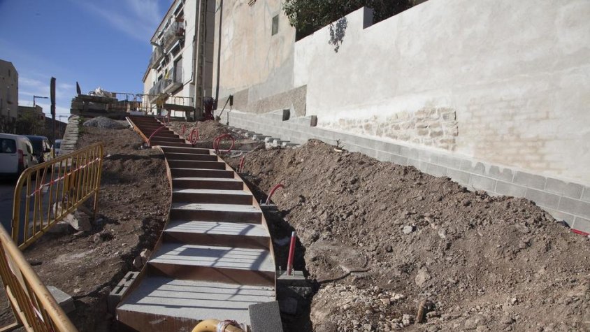 Les obres acabaran a finals d'aquest mes de març