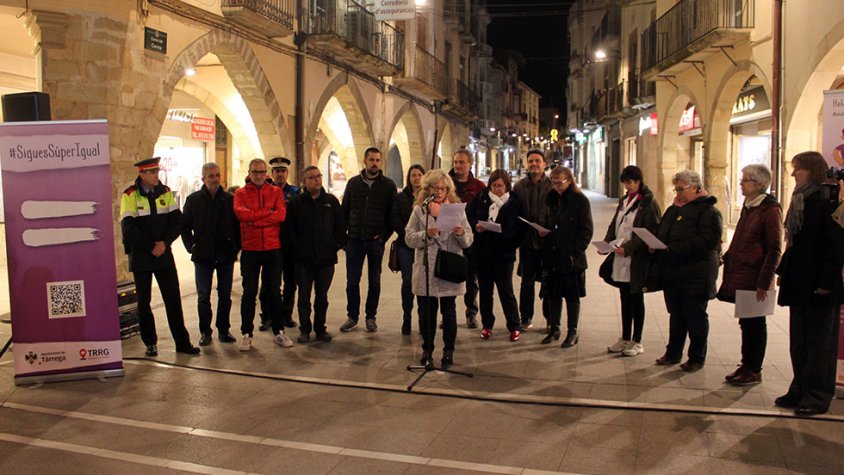 La lectura del manifest es va avançar a dijous al vespre