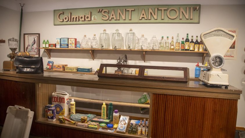 Un dels espais de l'exposició