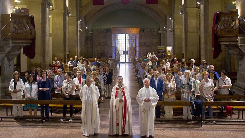 Panoràmica dels assistents a l'Aplec Unitat Pastoral de Tàrrega