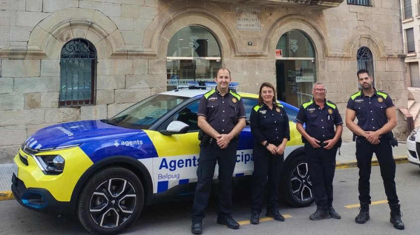 El nou vehicle, retolat amb el model visual Battenberg