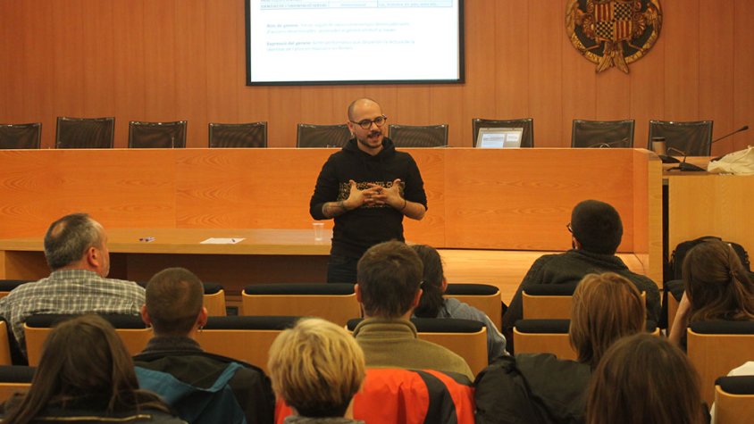 Imatge de les sessions d'assessorament al personal del consistori