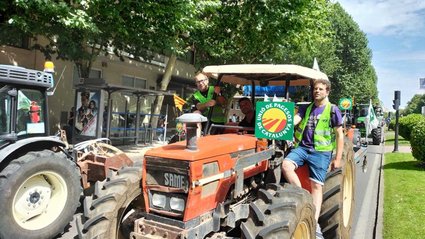 Un moment de la manifestació a Madrid