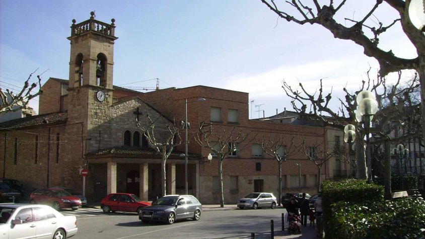 Panoràmica del santuari del Carme i dels Beats Carmelites de Tàrrega