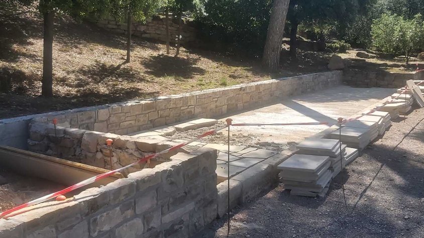 Remodelació de l'espai destinat al monument a Pompeu Fabra