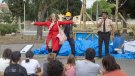 Assaig a FiraTàrrega de Farrés Brothers i Cia abans d'estrenar al Grec