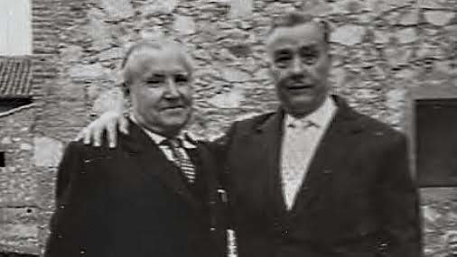 Antoni Morguí i Josep Prenafeta, els dos fundadors de la revista "Crònica Targarina"