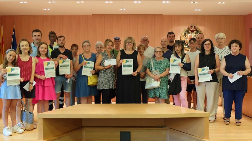 Lliurament dels premis als guanyadors