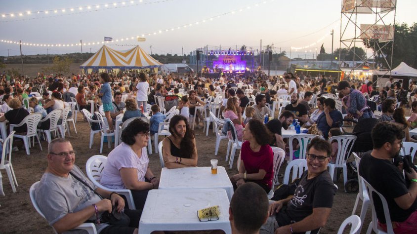 El festival Paupaterres es va completar amb sopars a l'aire lliure tant divendres com dissabte