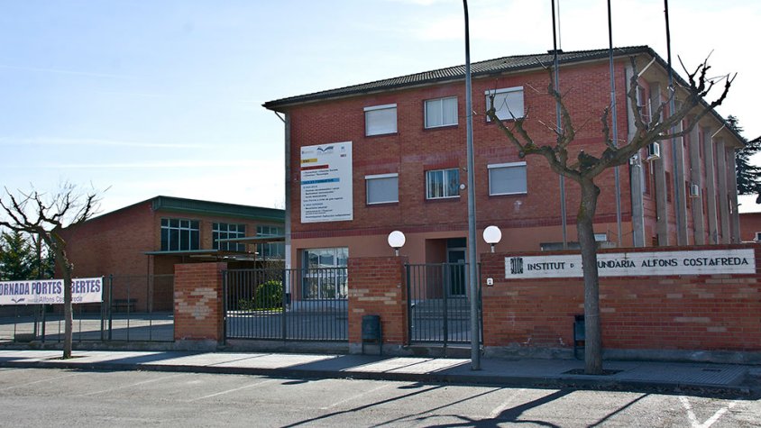 Panoràmica actual de l'Institut de Secundària Alfons Costafreda