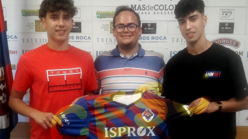 Fixatge dels juvenils Sebas i Ilyass