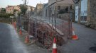 Verdú arregla un mur que va caure per un temporal fa tres anys