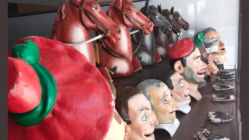 Part del bestiari que està exposat aquest mes d’agost
