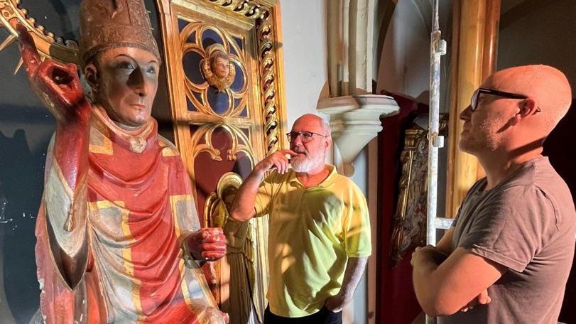 La imatge de Sant Pau de Narbona d’Anglesola