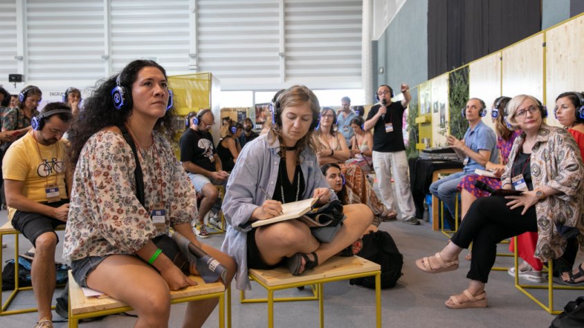 Imatge d'arxiu de La Llotja, l'epicentre de les relacions professionals durant FiraTàrrega