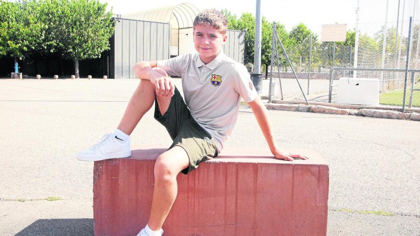 Aleix Gutiérrez començarà dilluns vinent l'etapa com a jugador del Barça aleví d'hoquei