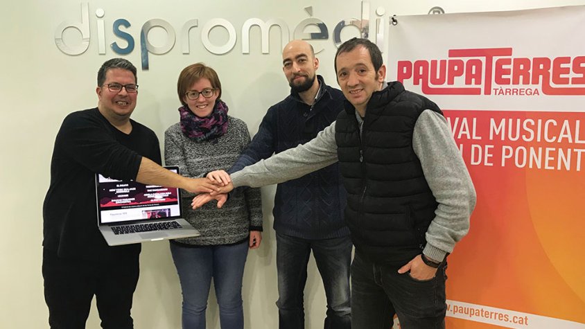 Aquest dilluns s'ha presentat la nova pàgina web del Paupaterres