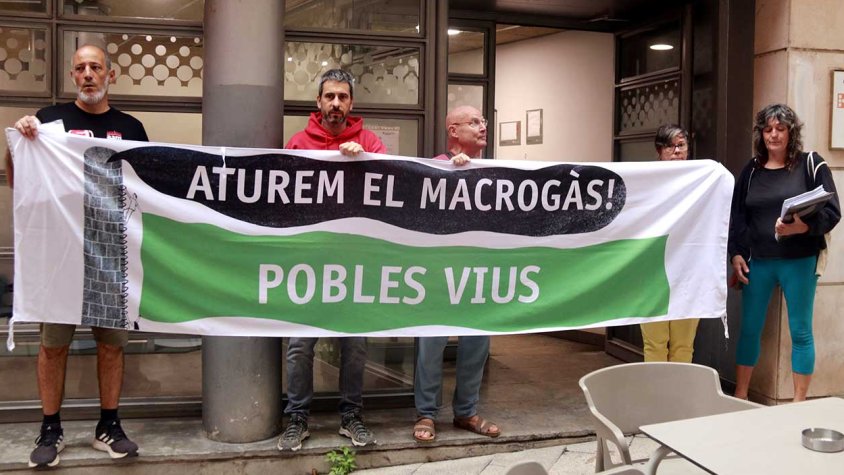 Membres de la plataforma Pobles Vius