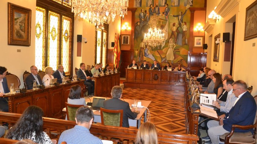 Un moment del ple