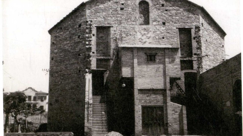 Façana del Teatre Ateneu fins l'any 1950