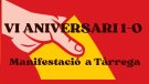 Convoquen una manifestació a Tàrrega per commemorar els 6 anys de l'1-O 