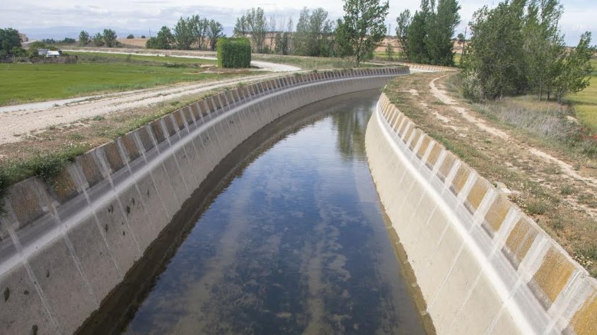 Imatge d'arxiu del Canal d'Urgell