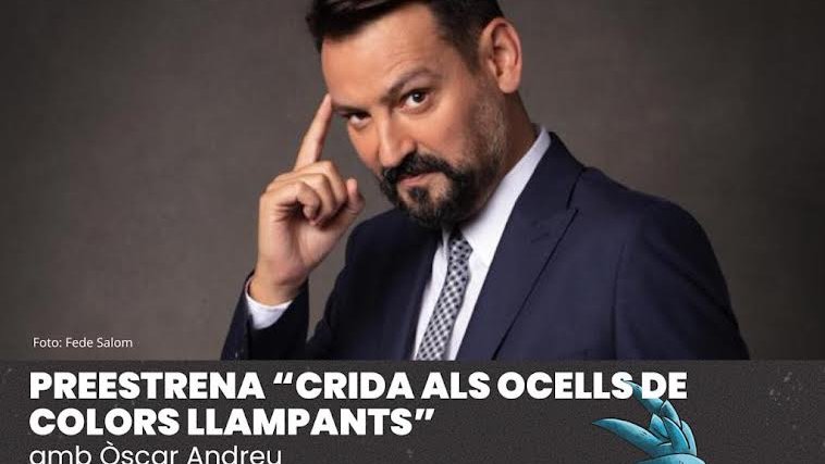 Cartell de l'espectacle d'Òscar Andreu