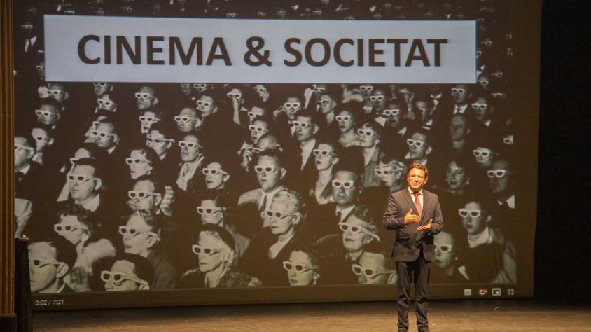 Xerrada sobre 'Cinema i societat' a càrrec d'Albert Beorlegui Tous