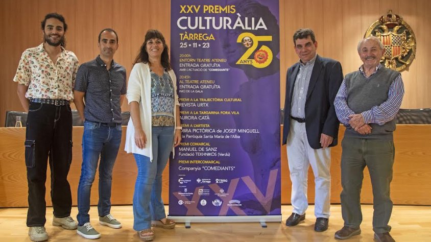 Presentació desl guardonats