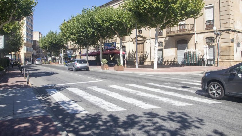 Imatge del punt on es va produir l'accident mortal