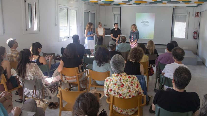 La trobada impulsada per XarxaProd va reunir ahir a Agramunt més d’una trentena de persones