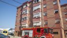 Un intoxicat lleu per inhalació fum per un incendi en una campana extractora a Tàrrega
