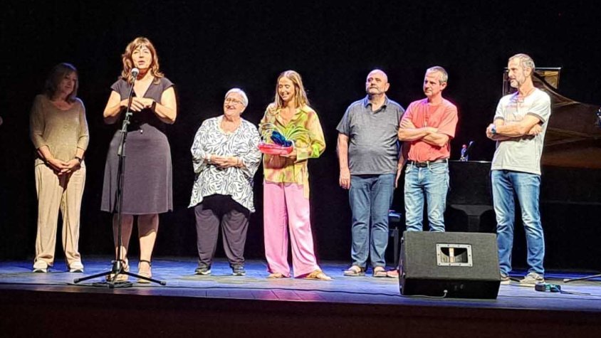 Parlament de l'alcaldessa, Alba Pijuan, en la cloenda del festival de l'Alzheimer al Teatre Ateneu