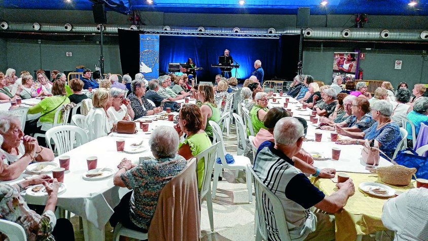 Un moment del darrer Berenar Solidari