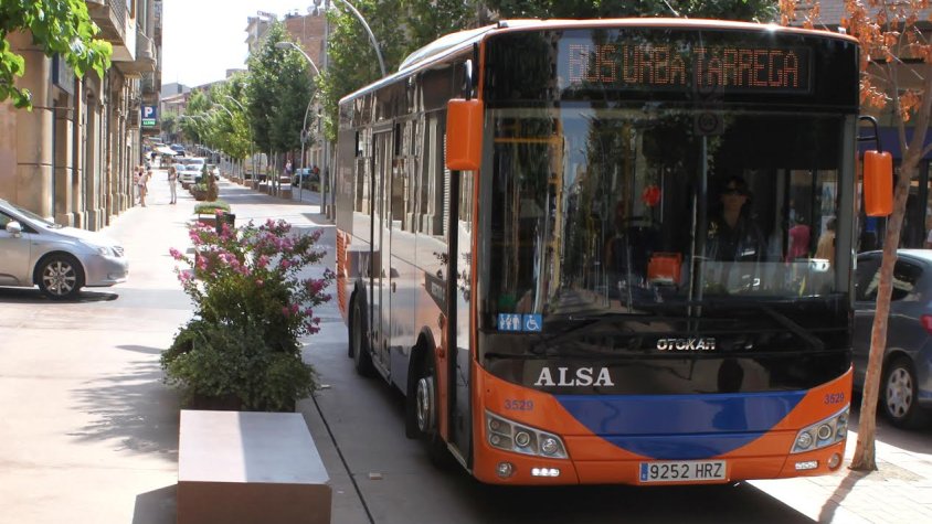 Imatge d'arxiu del bus urbà