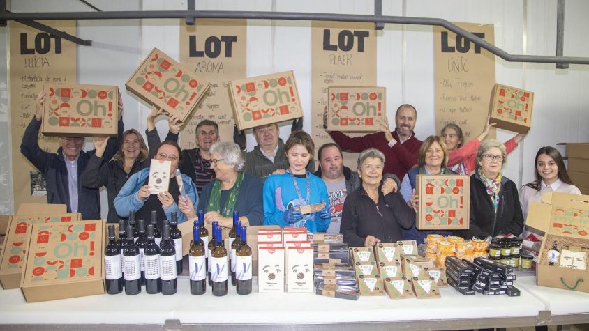 Presentació dels lots gastronòmics de Nadal 'Oh my lot'