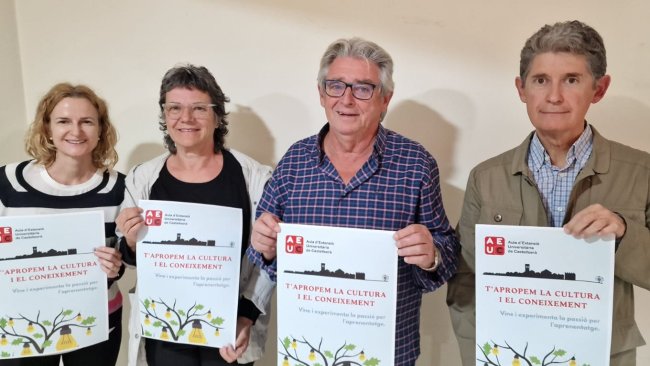 Presentació de la primera Aula d’Extensió Universitària
