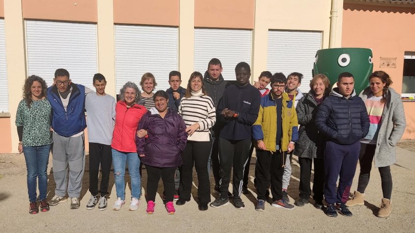 Visita de l'alcaldessa a l'escola Alba