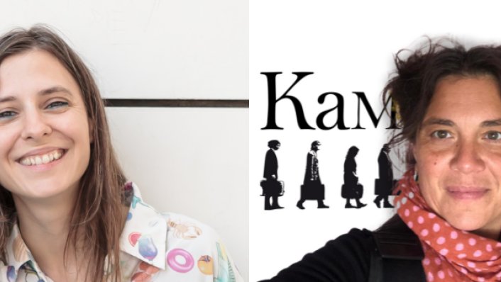 Daniela Poch, a l'esquerra, i Prisca Villa, a la dreta