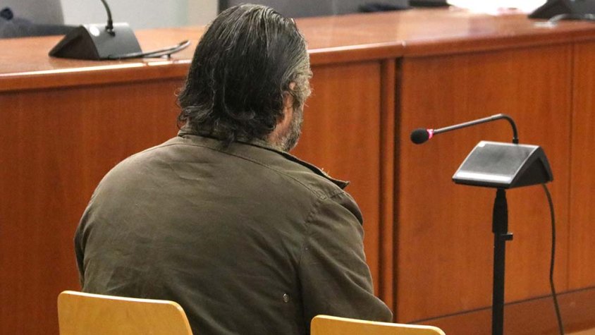 L'acusat durant el judici a l'Audiència de Lleida el passat mes de novembre