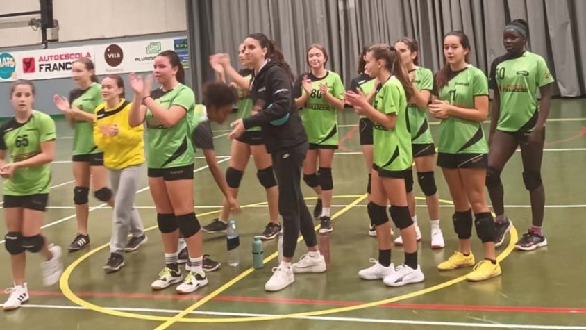 Les jugadores aplaudint