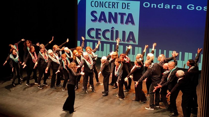 Actuació del grup Ondara Gospel